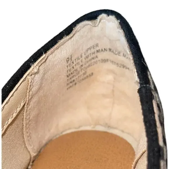 Espadrille Loafers Dotted Leopard Slip On Shoes - Picture 7 of 7